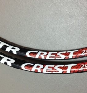 Crest 29er rims from Stan's No Tubes