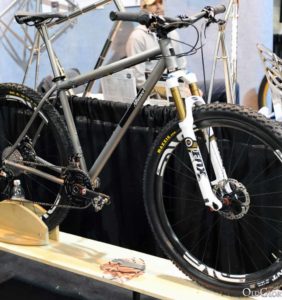 2013 NAHBS - Alliance Bicycles Titanium 29er Hardtail